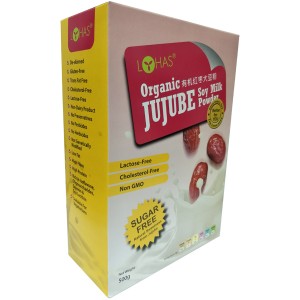LOHAS Organic Jujube Soy Milk Powder (SUgar Free)