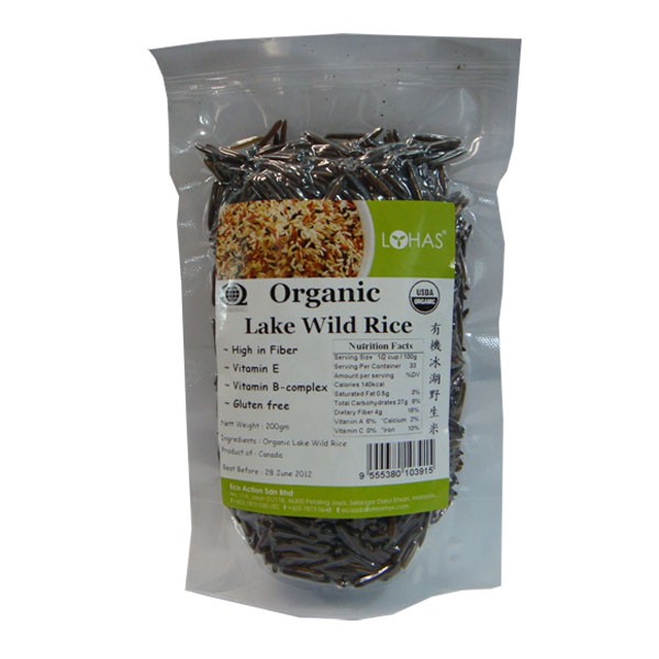 Organic Lake Wild Rice Lohas