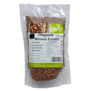 Organic Brown Lentil (whole)