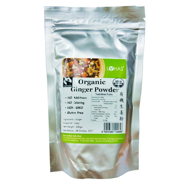 Organic Ginger Powder Lohas