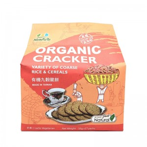 Organic Cracker Variety of Coarse Rice & Cereals