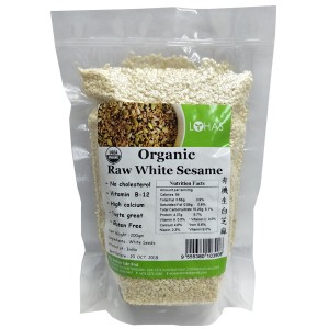 Organic Raw White Sesame Seeds