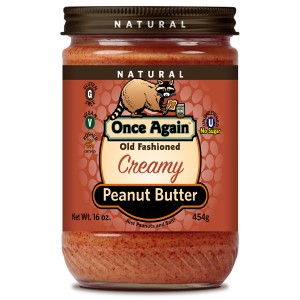 Old Fashioned Natural Peanut Butter Creamy with Salt