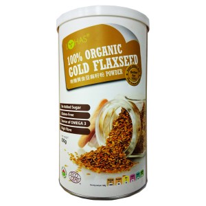 LOHAS 100% Organic Gold Flaxseed Powder