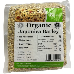 Organic Japonica Barley